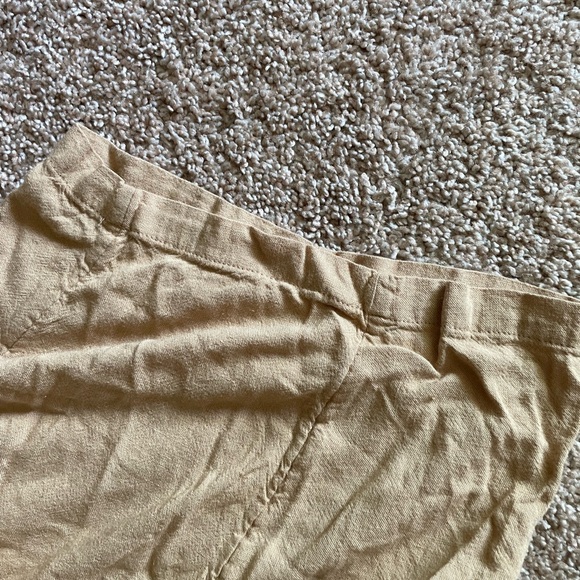 Free People QUINN Pants Tan Sz Small - Picture 5 of 7